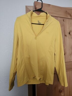 GAP Yellow Half-Zip Pullover